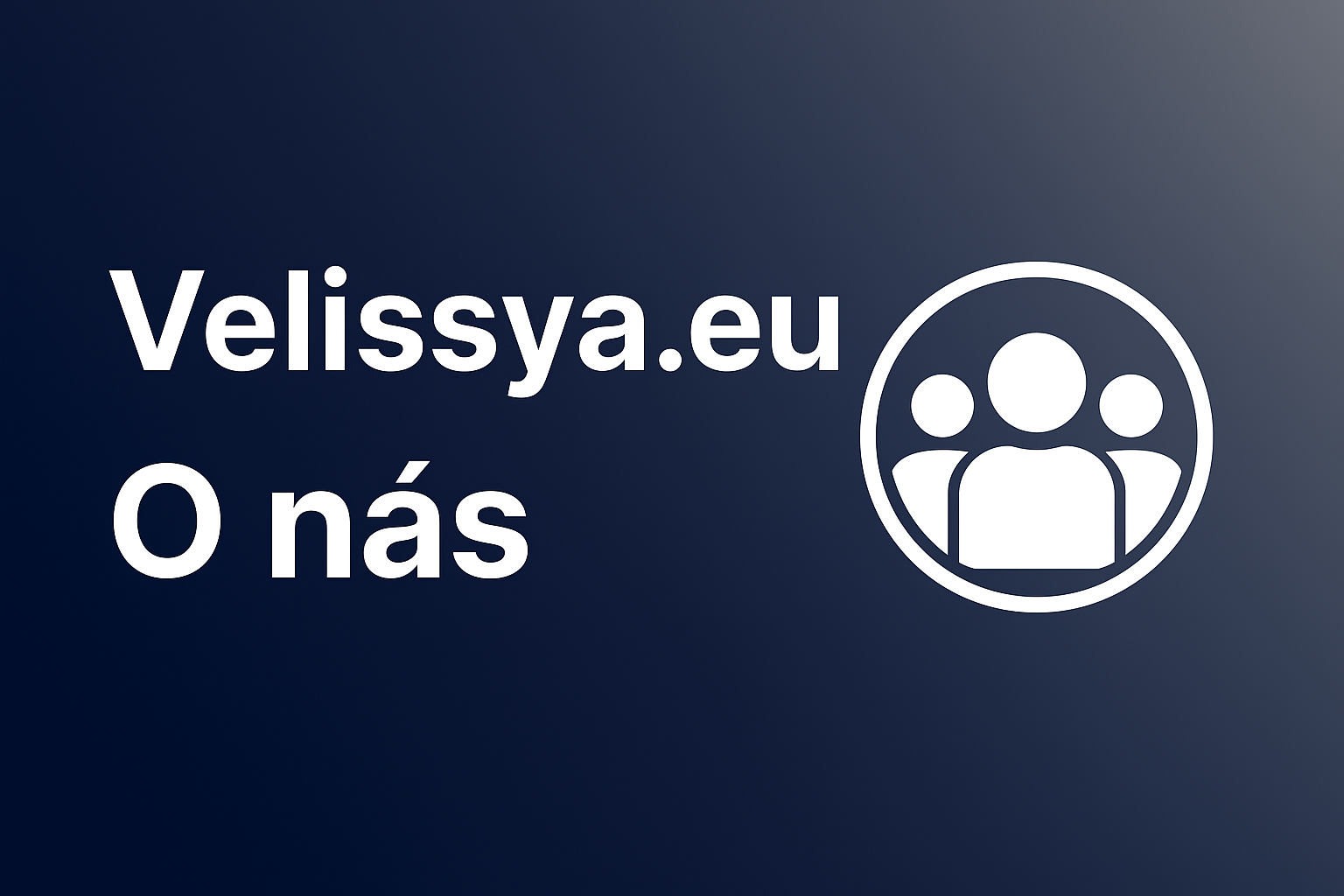 O nás - Velissya.eu